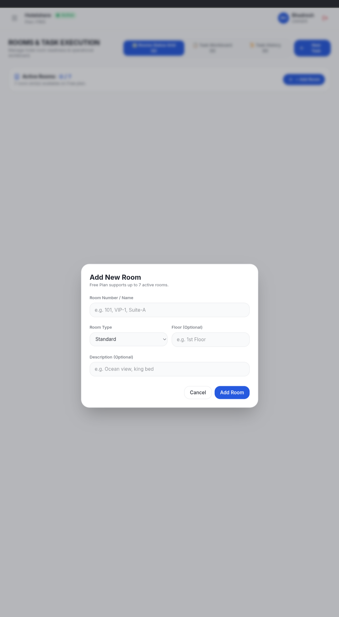 Add Room